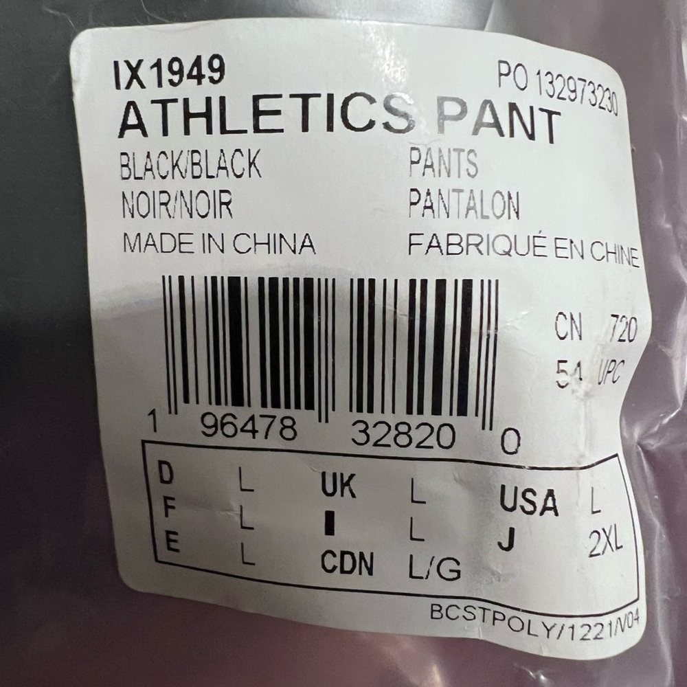 FEAR OF GOD Adidas Men's Black Joggers
Authentic Genuine from website. - Picture 3 of 11